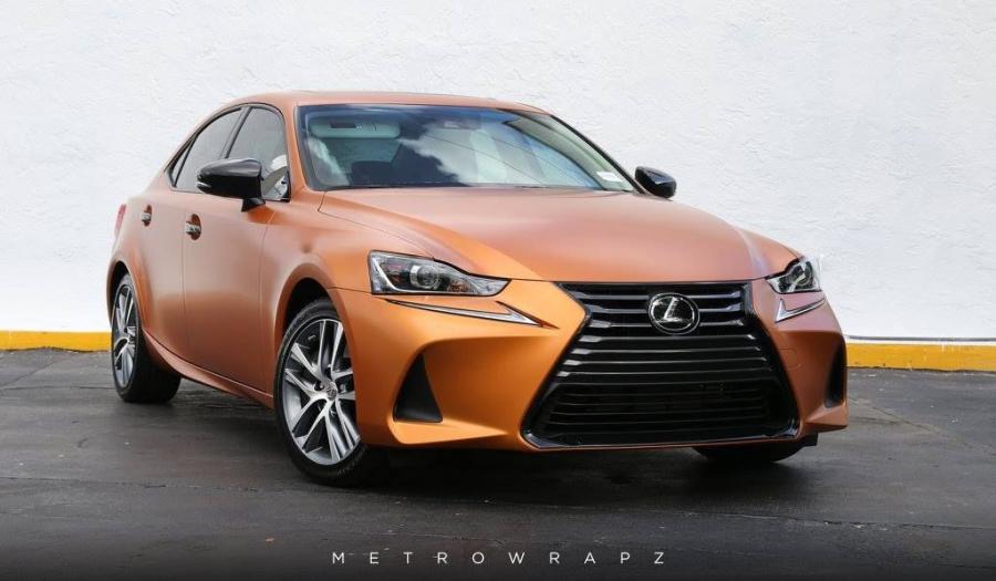 Lexus IS300 Satin Canyon Cooper by MetroWrapz '2018